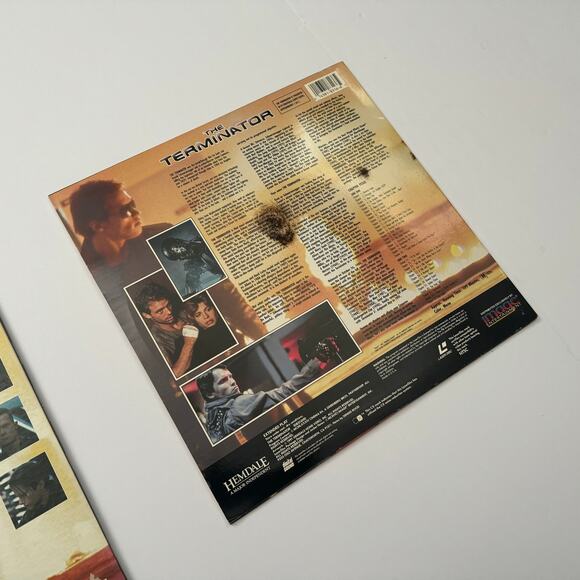 The Terminator LaserDisc Widescreen Terminator 2 Judgement Day Bundle - Picture 7 of 10